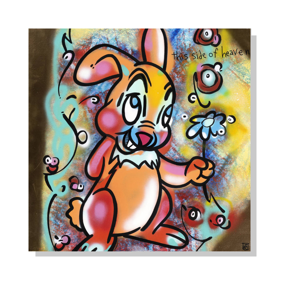 This Side of Heaven - Lebo Steel Mineral Print